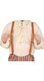 Bretels Lederlook Bruin