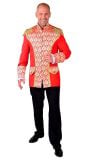 Brocaat mantel rood mannen