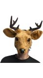 Bruin Pluche Hert Masker