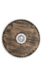 Bruin Viking Schild met Handgrepen