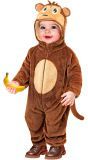 Bruine Aap Onesie Baby's