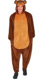 Bruine Beren Onesie Volwassenen
