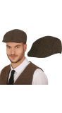 Bruine Peaky Blinders Flat Cap