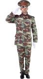 Camouflage officier kostuum heren