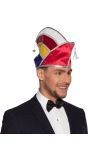 Carnaval steek meerkleurig