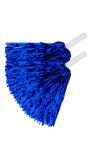 Cheerleader Pompons Blauw Set Dames