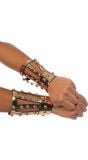 Chrome look armbanden