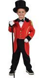 Circus directeur kostuum kind