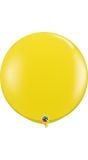 Citroen gele ballonnen 2 stuks 90cm