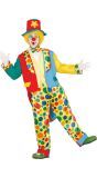 Clown Kostuum Heren Stippen