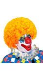 Clown Pruik Oranje