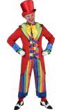Clownspak kleurrijk man