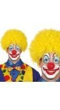 Clownspruik geel