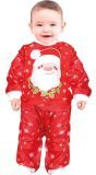 Coole kerstman babypyjama