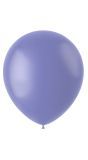 Cornflower blauwe mat ballonnen 100 stuks