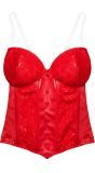 Corset rood