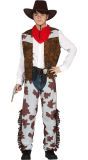 Cowboy Pak Koeienprint Jongens 14-16 Jaar