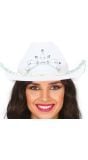 Cowboyhoed Bachelor Party Witte Diamanten