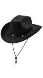 Cowboyhoed Texas Zwart