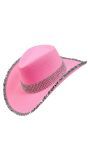Cowgirl Hoed Roze Dames Mannen