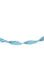 Crepe papier slinger oktoberfest 6 meter blauw wit