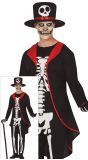 Dag van de doden pak halloween heren