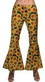 Dames Flarebroek Sunflower Multikleur Hippie