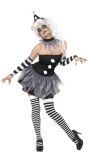 Dames pierrot horror pakje