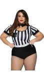 Dames scheidsrechter pakje plus size