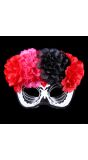 Day of the Dead Oogmasker Sugar Skull Bloemen Dames
