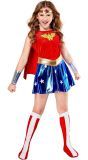Deluxe Wonder Woman Outfit Meisjes WB DC Comics