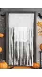 Deurgordijn halloween wit 100 x 200 cm