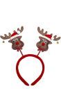 Diadeem rendier kerstmis