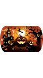 Dienblad pompoen 29 x 15 x 3,5 cm halloween