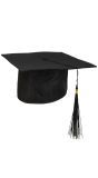 Diploma Ceremonie Hoedje Zwart