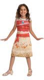 Disney Vaiana Jurk Meisjes Rood