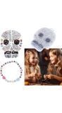 Diy Halloween Armbanden Skull Set