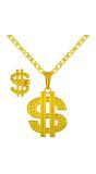 Dollarteken Feestketting en Ring