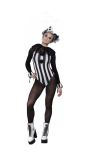 Donkere Clown Kostuum Dames Zwart