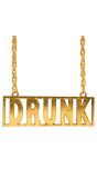 Drunk Gouden Feestketting