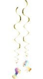 Eenhoorn decoratie swirl hangers