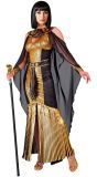 Egyptische Koningin Outfit Dames Goud