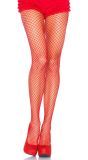 Elastaan visnet panty rood