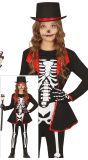 Elegant Skelet Kostuum Halloween Kind