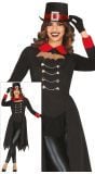 Elegant vampier kostuum halloween dames