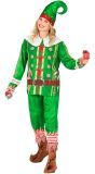 Elf Kostuum Kerstmis Groen Vrouwen Mannen