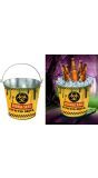 Emmer chemisch afval metaal halloween