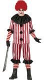 Enge clown IT kostuum mannen
