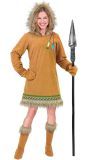 Eskimo Vissers Outfit Dames Bruin