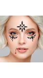 Face Jewels Vampier Gothic